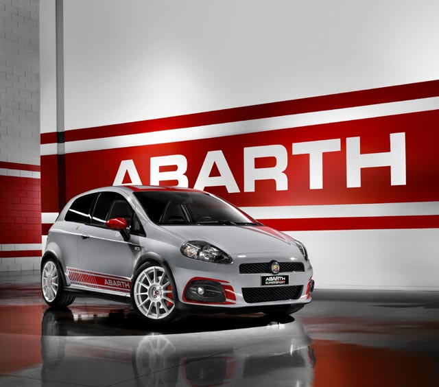 Premiere des Sondermodells Abarth Grande Punto SuperSport